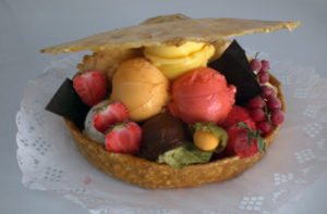 Assortiments sorbets aux produits naturels